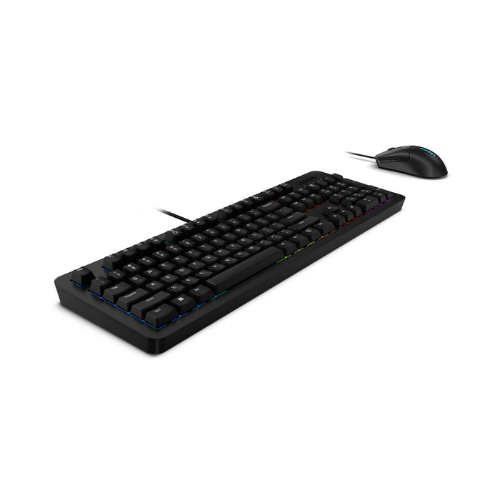 Lenovo GX31N91913 клавиатура и мишка, включена в комплекта, USB, американски английски, черна