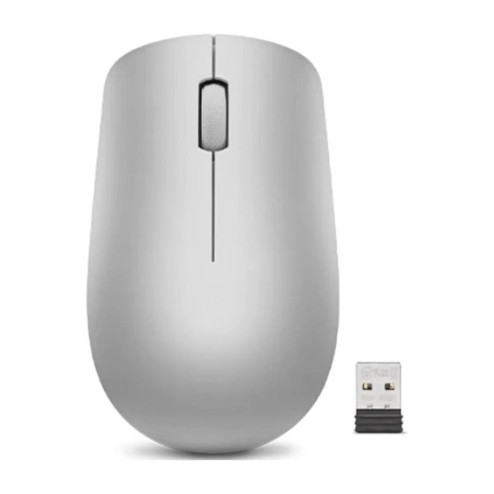 Безжична мишка Lenovo 530 – платинено сива