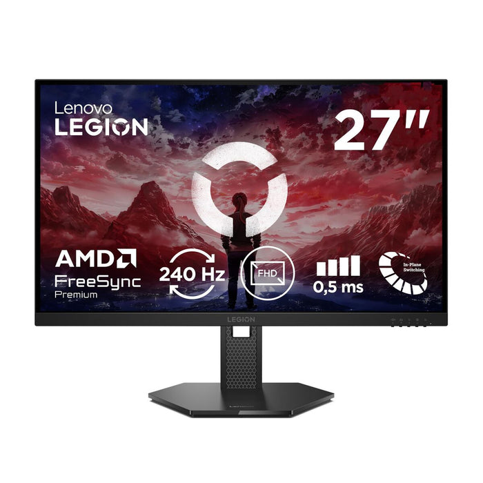 LENOVO Legion 27-10 27-инчов IPS 1920x1080 16:9 240Hz 1000:1 300cd/m2 0.5ms 2xHDMI 2.1 1xDP 1.4 1xAudio Out HDR10 99 sRGB 3 г.