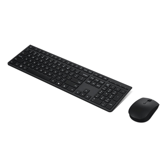 Клавиатура с мишка Lenovo 4X31R64344 Сив QWERTY