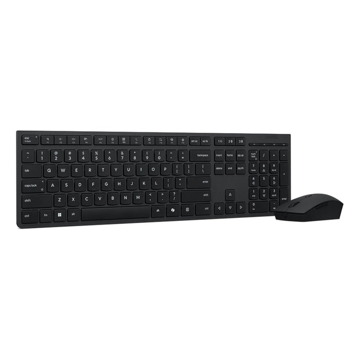 Клавиатура с мишка Lenovo 4X31R64344 Сив QWERTY