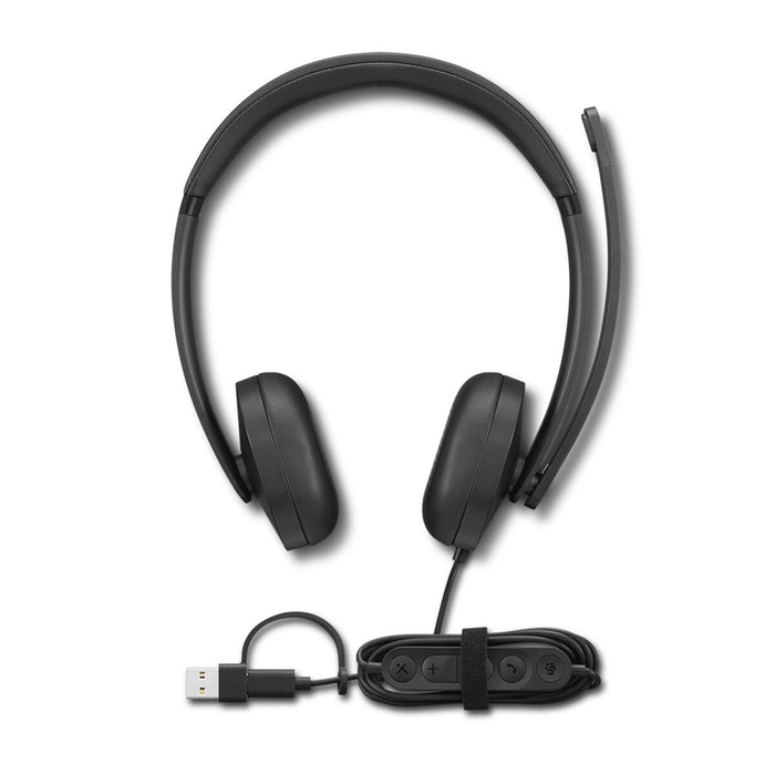 Слушалки Lenovo 4XD1R88995 Черен