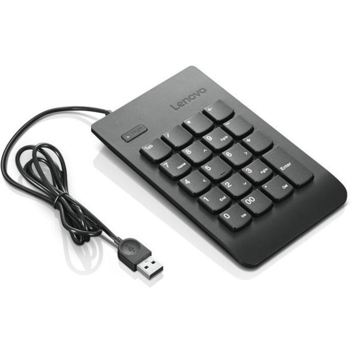 Клавиатура с мишка Lenovo 4Y40R38905 Черен