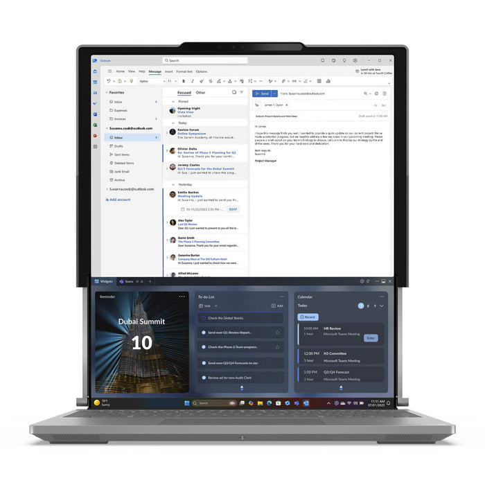 Лаптоп Lenovo 21TR0004SP 14" Intel Core Ultra 7 258V intel core ultra 7 32 GB RAM 1 TB SSD Испанска Qwerty