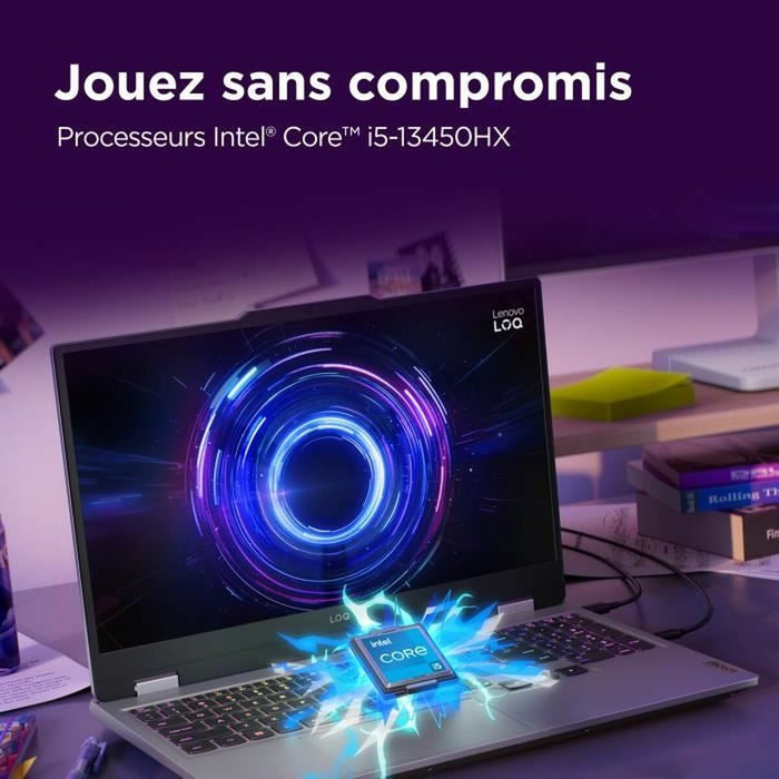 Лаптоп Lenovo Intel Core I5-13450HX SSD AZERTY