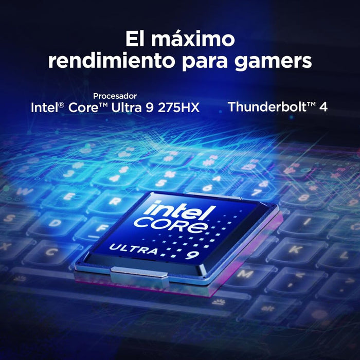 Лаптоп Lenovo 16" intel core ultra 9 275HX 2 TB SSD Испанска Qwerty