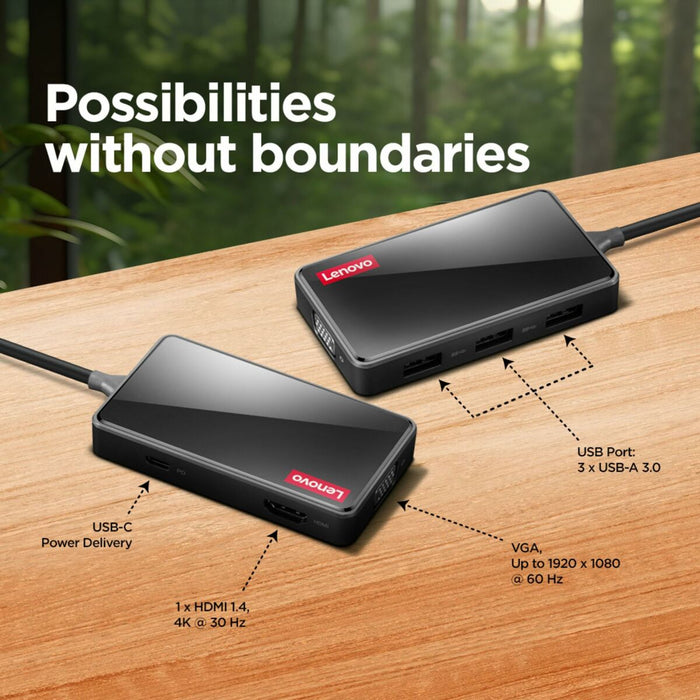 LENOVO 100 USB-C Travel Dock