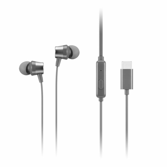 Слушалки с микрофон Lenovo GXD1J77353 Сив