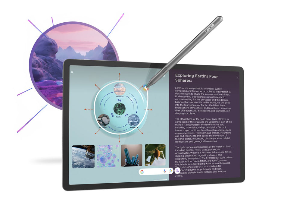 Lenovo Idea Tab Pro Mediatek 128 GB 32.3 см (12.7") 8 GB Wi-Fi 6E (802.11ax) Android 14 Сив