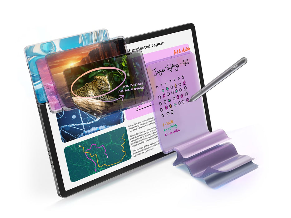 Lenovo Idea Tab Pro Mediatek 128 GB 32.3 см (12.7") 8 GB Wi-Fi 6E (802.11ax) Android 14 Сив