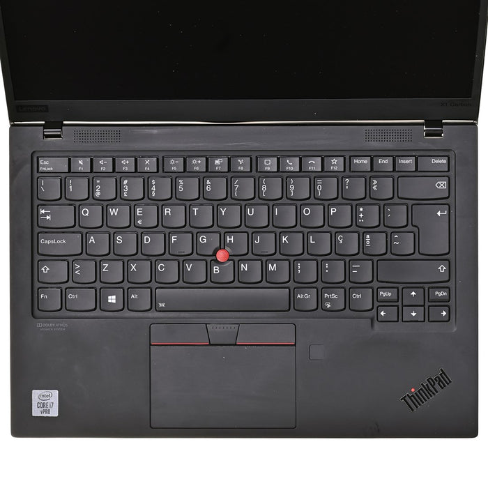 LENOVO X1 Carbon Gen 8-мо поколение i5-10210U 16GB 256GB SSD 14" FHD Win11pro УПОТРЕБЯВАН US QWERTY Употребяван