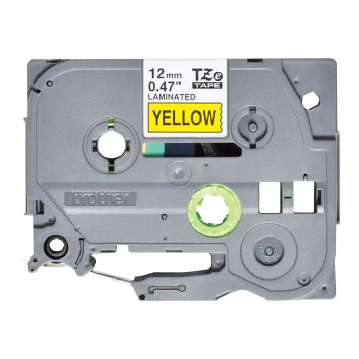 Лента BROTHER TZe-631S жълто черна 12мм