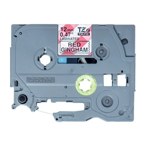 Лента BROTHER TZe-MPRG31 черна/квадратна шарка 12мм/4м