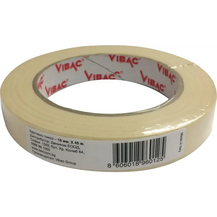 ЛЕНТА ХАРТИЕНА VIBAC 18 MM 45 M