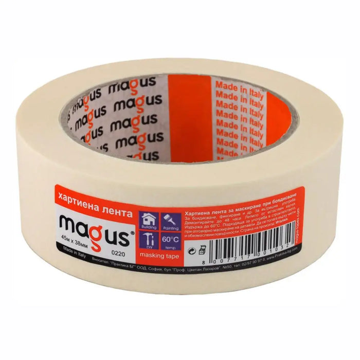 ЛЕНТА ЗА БОЯДИСВАНЕ MAGUS 60° 45М/38ММ