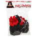 Лента за глава Halloween Червен/Черен
