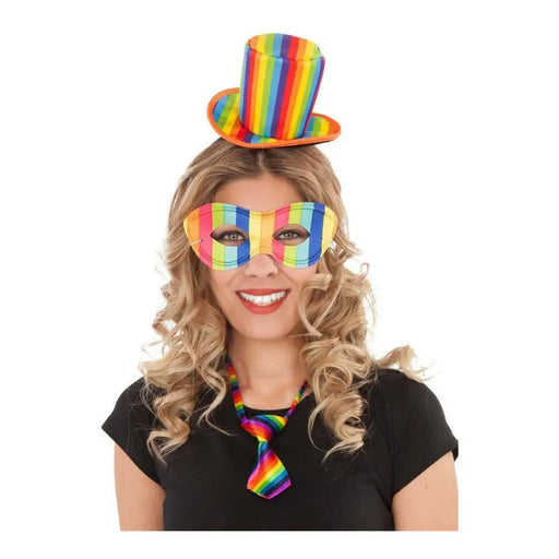 Лента за глава My Other Me Pride Многоцветен Шапка Дъга