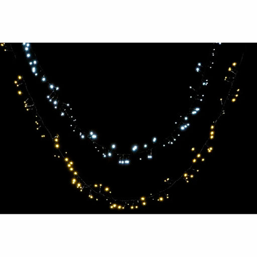 Лента за светлини DKD Home Decor Жълт Бял LED (2 броя)