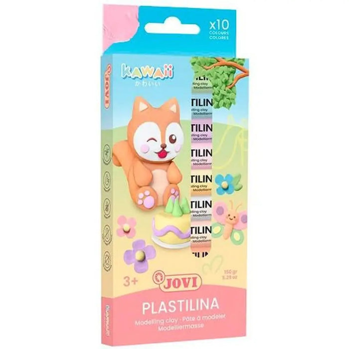 Ленти от Глина за Моделиране Jovi KAWAII Многоцветен 10