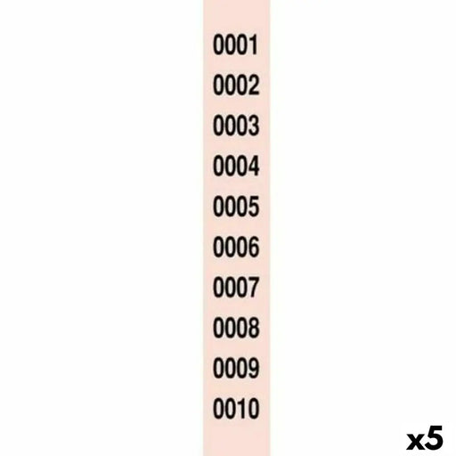Ленти с Числа за Томбола 1-10000 (5 броя)