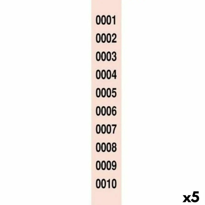 Ленти с Числа за Томбола 1-10000 (5 броя)