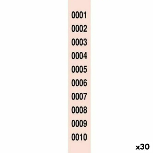 Ленти с Числа за Томбола 1-2000 (30 броя)