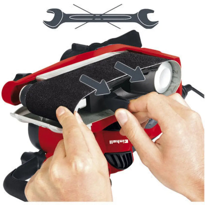 ЛЕНТОВ ШЛАЙФ EINHELL TE-BS 8540 E 850 W