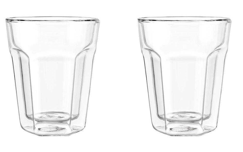 Комплект от 2 двустенни стъклени чаши Leopold Vienna, 100 ml