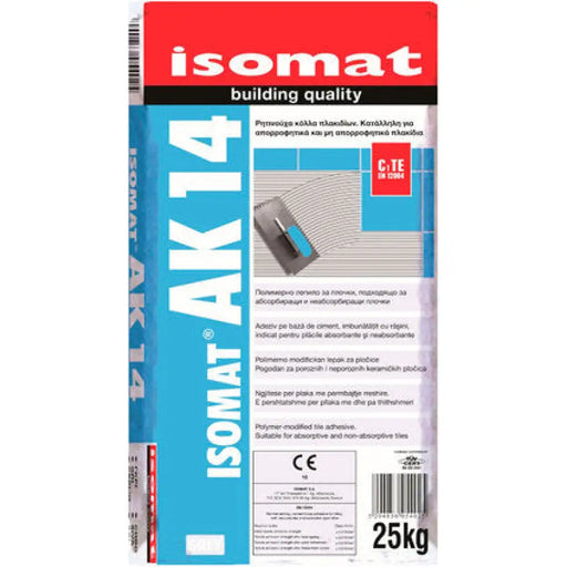 ЛЕПИЛО ЗА ПЛОЧКИ ISOMAT AK-14 БЯЛ