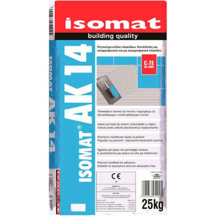 ЛЕПИЛО ЗА ПЛОЧКИ ISOMAT AK-14 БЯЛ