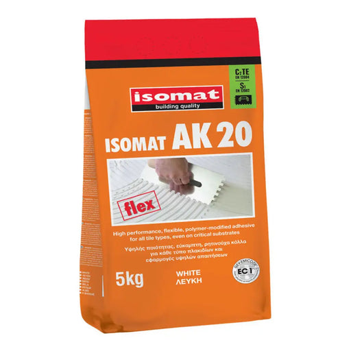 ЛЕПИЛО ЗА ПЛОЧКИ ISOMAT AK 20 БЯЛ