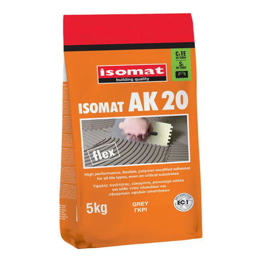 ЛЕПИЛО ЗА ПЛОЧКИ ISOMAT AK 20 СИВ