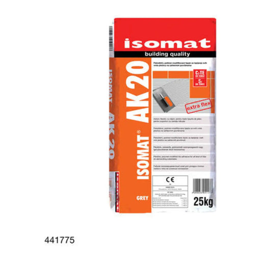 ЛЕПИЛО ЗА ПЛОЧКИ ISOMAT AK 20 СИВ