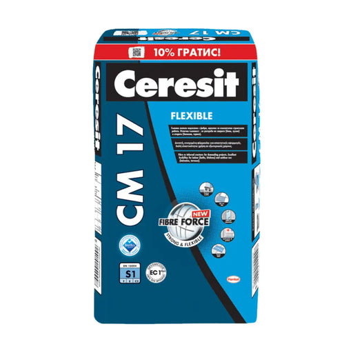 ЛЕПИЛО ЗА ПЛОЧКИ CERESIT CM 17 СИВ