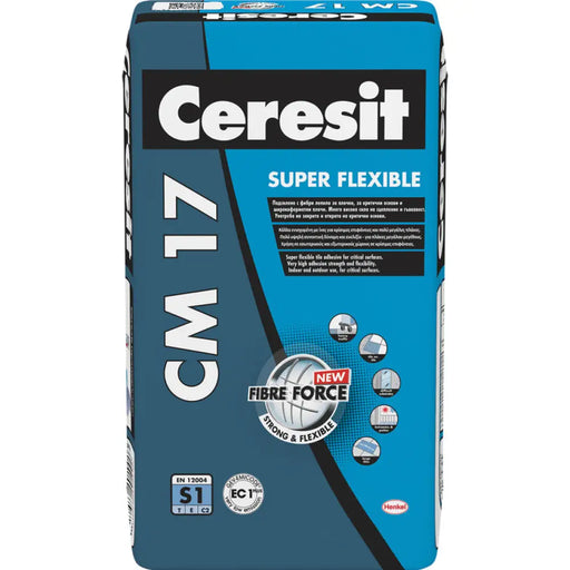 ЛЕПИЛО ЗА ПЛОЧКИ CERESIT CM 17 СИВ