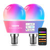 LED крушка LEPRO BP1-2 E14 с Bluetooth и Wi-Fi, 470 lm, 2 броя