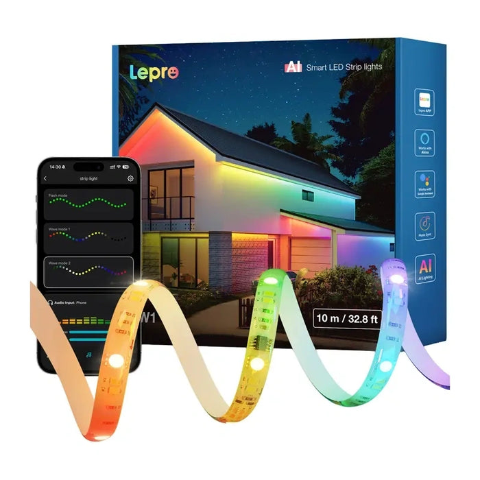 Lepro SW1 10m Wi-Fi Bluetooth RGBIC LED лента