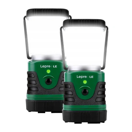 LEPRO 3300008-2 Къмпинг лампа, 4400mAh, 2 броя