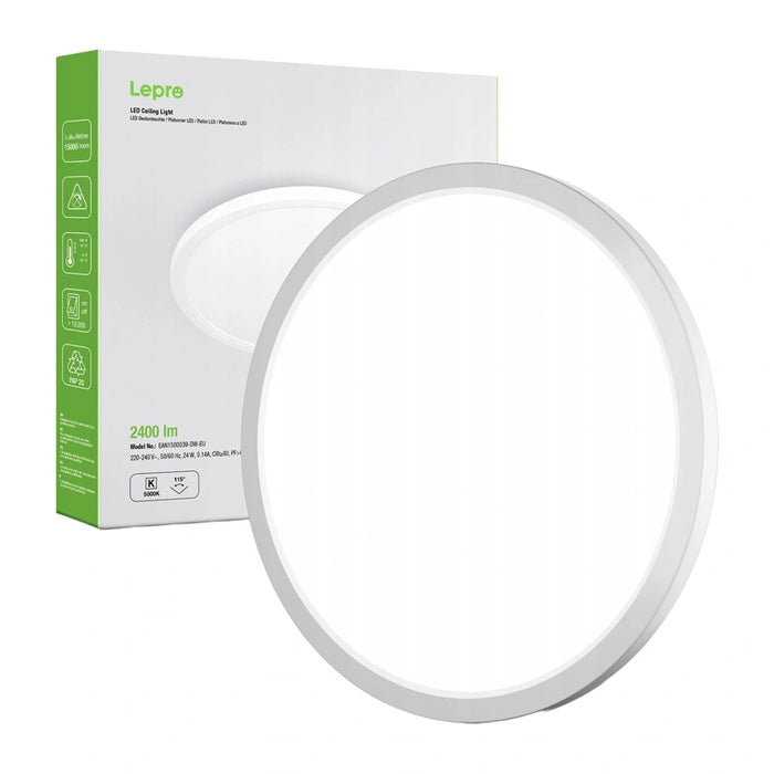 LEPRO 1500039-DW-EU 24W 2400lm Плафон за таван