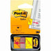Лепящи Листчета Post-it INDEX 680 Жълт 25 x 50 mm