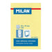 Лепящи Листчета Milan Жълт 56 x 76 mm (10 броя)