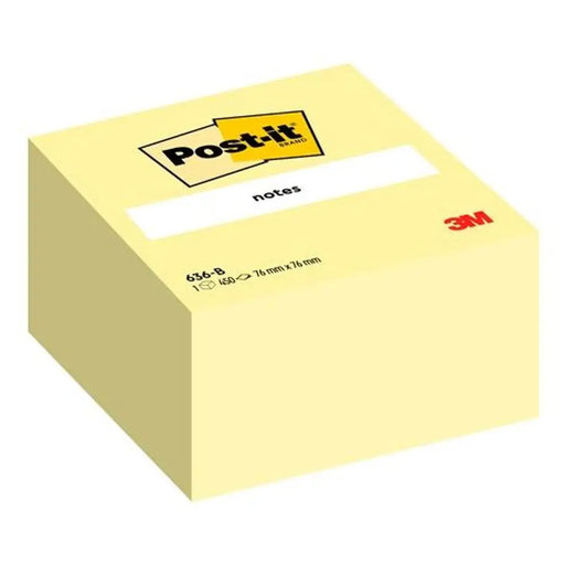 Лепящи Листчета Post-it Жълт 76 x 76 mm (24 броя)