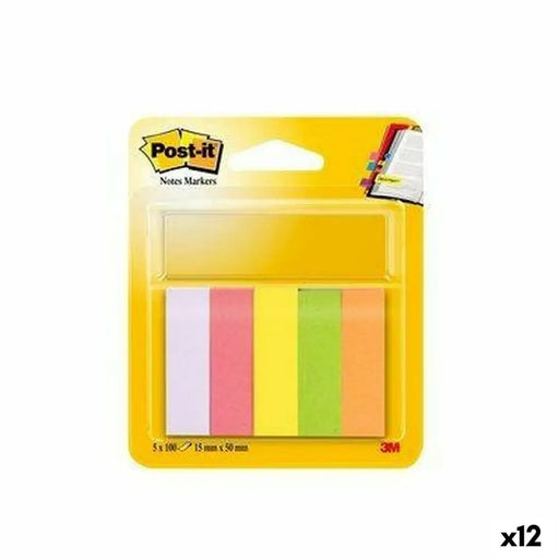 Лепящи Листчета Post-it 47,6 x 47,6 mm Многоцветен (12 броя)