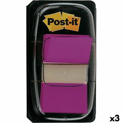 Лепящи Листчета Post-it Index 25 x 43 mm Виолетов (3 броя)