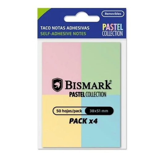 Лепящи Листчета Bismark Многоцветен 38 x 51 mm (24 броя)