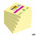 Лепящи Листчета Post-it Super Sticky Жълт 76 x 76 mm 6