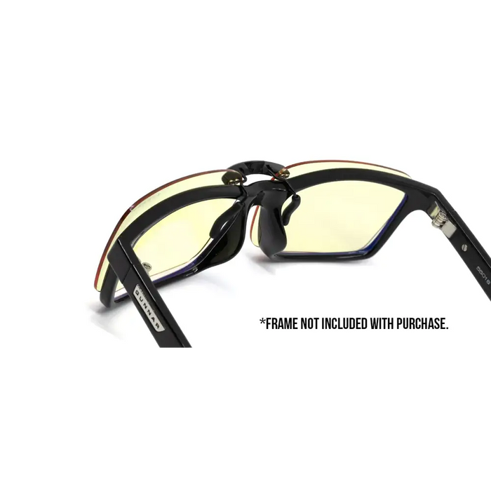 Лещи за очила Gunnar Clip On - Amber Onyx