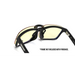 Лещи за очила Gunnar Clip On - Amber Onyx
