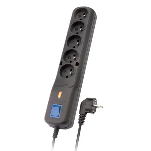 LESTAR LV530W 2,5M защита от пренапрежение Черен Сив 5 AC