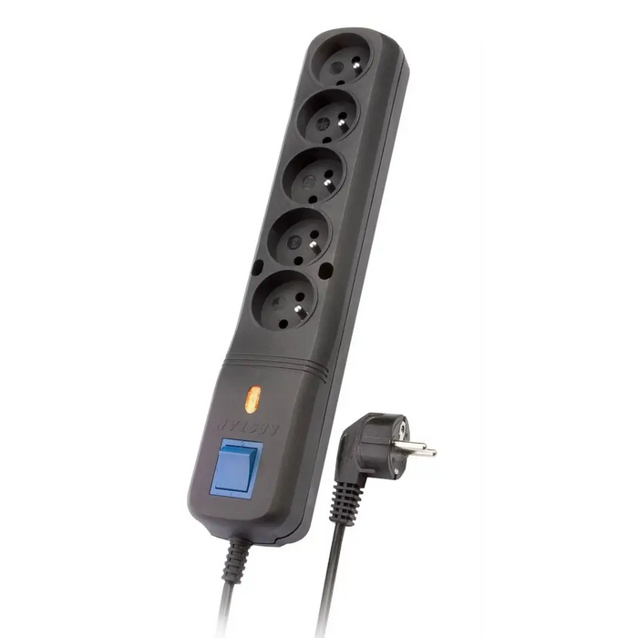LESTAR LV530W 2,5M защита от пренапрежение Черен Сив 5 AC
